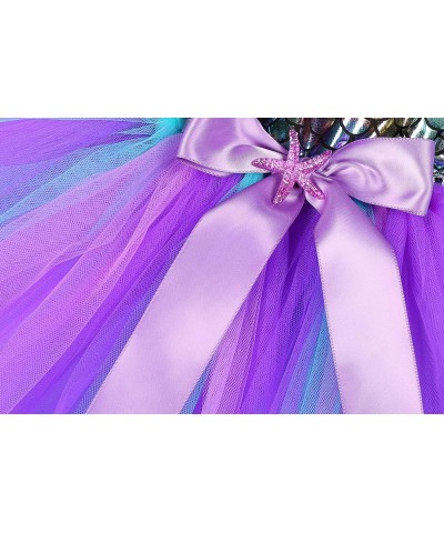 Mermaid Costume for Girls Little Mermaid Princess Tutu Dress for Girls Halloween Birthday Party Gifts $22.55 Kids' Costumes