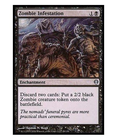 Zombie Infestation - Archenemy Singles $12.51 Card Games