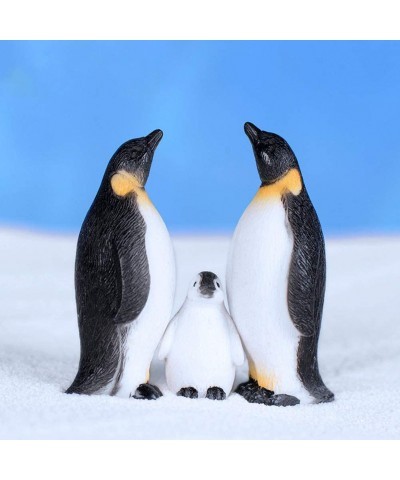 6 Pcs Cute Ocean Animal Penguin Model for Kids Antarctic Realistic Penguin Figurines Collection Playset Easter Eggs Penguin C...