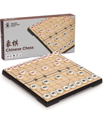 Chinese Chess (Xiangqi) Magnetic Travel Set (12.2 Inches) - Compact Folding Board Game Set $34.37 Board Games