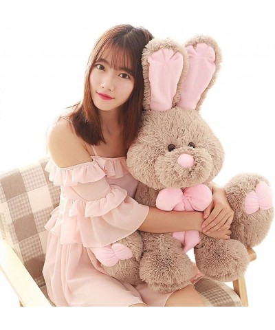 Big Stuffed Rabbit Bunny Stuffed Animal Toys Plush Pillow Gifts for Kids Girls Girlfriend Gray 27.5 inches $47.68 Stuffed Ani...