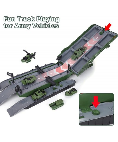 Tank Toys for 3 4 5 6 7 8 Year Old Boys - Army Toys Tank with 6PCS Alloy Die-Cast Army Vehicles Military Toy Tank with Light ...