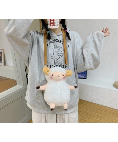 Lamb Backpack Plush Backpack Kawaii Bag Cute Coin Purse for Girls Stuffed Toy Backpack Birthday Gift Shoulder Bag (Lamb) $34....