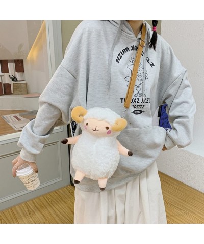 Lamb Backpack Plush Backpack Kawaii Bag Cute Coin Purse for Girls Stuffed Toy Backpack Birthday Gift Shoulder Bag (Lamb) $34....