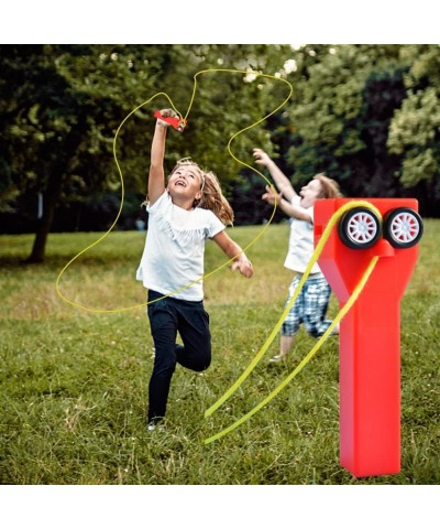 String Toy Zip String Shooter Rope Launcher Handheld Propeller Thruster Toys (Red) $23.88 Magic Kits & Accessories