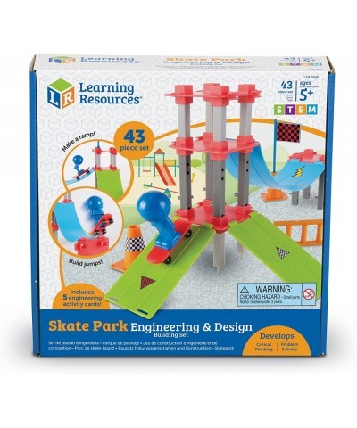 Skate Park Engineering & Design Building Set Engineering Toy STEM toy Science for Kids Fun Science Toy 43 Pieces Ages 5+ $32....