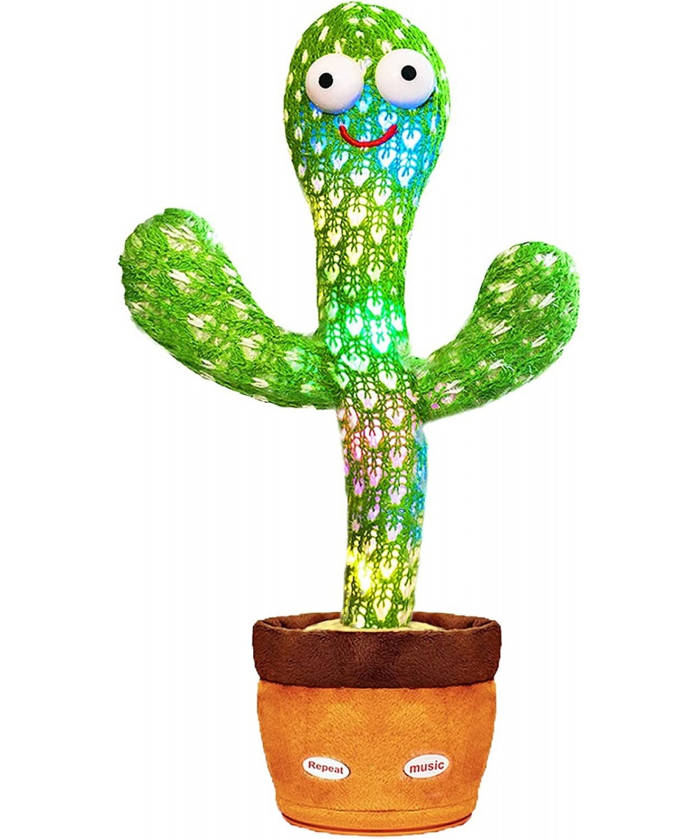 Dancing Cactus Toy Talking Cactus Baby Toys Singing Cactus Toy Cactus Mimicking Cactus Toy for Babies Smart Cactus Toy Repeat...