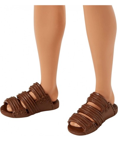 Ken 60th Anniversary Doll 1 in Throwback Beach Look with Swimsuit & Sandals for Kids 3 to 8 Years Old $34.84 Dolls