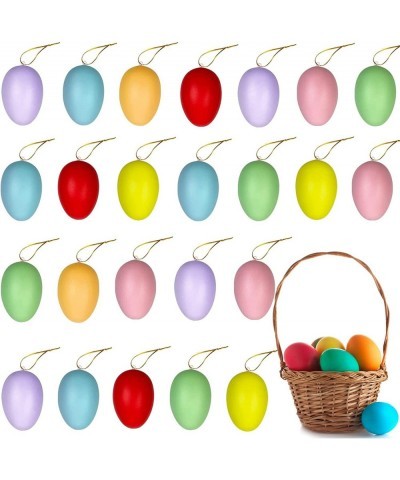 24PCS Empty Colorful Plastic Easter Eggs Surprise Toys Easter Eggs (Colorful Eggs) $18.90 Toy Kitchen Products