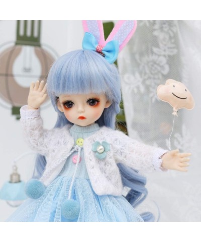 BJD Doll 1/6 SD Dolls 12 Inch 18 Ball Jointed Doll DIY Toys with Full Set Clothes Shoes Wig Makeup Best Gift for Girls-Han Xi...