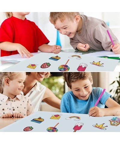 Diamond Art Painting Kits for Kids Sticky Mosaics Keychains Creativity Crafts for Beginners Girls $17.38 Craft Kits