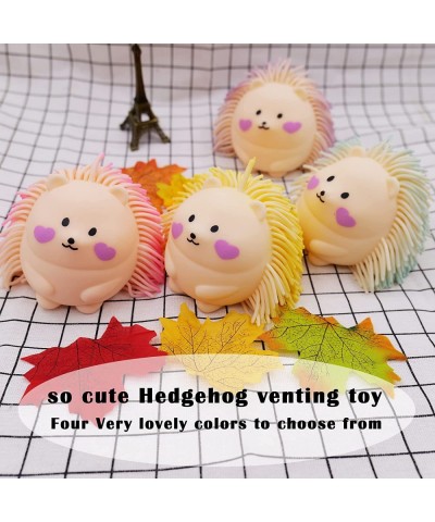 Decompress and Squeeze Hedgehog Stress Toy Funny Cute Hedgehog-Shaped Ball Stress Relief Toy for Children and Adults Sensory ...