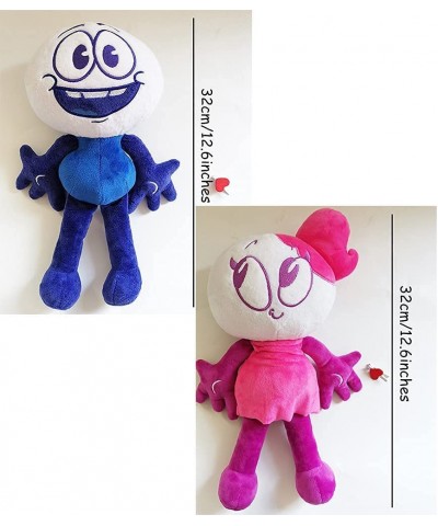 Pencilmate Dash Plush Toy Cute Pencilmation Toys 12.5inch Blue and Pink Pencilmiss Plush Doll Plush Pillow Sleep Comfort Toy ...