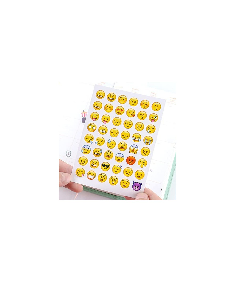 480pcs Emoji Stickers 10 Sheets Kids Stickers Scrapbooking Stickers Emotion Stickers $18.74 Kids' Stickers