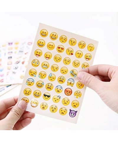 480pcs Emoji Stickers 10 Sheets Kids Stickers Scrapbooking Stickers Emotion Stickers $18.74 Kids' Stickers