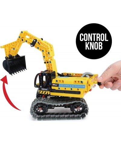 Stem Building Toys Building Set stem Kits for Boys Gift Toys for Boys Ages 6 - 14 Year Old and up 2 in 1 Model Set Excavator ...