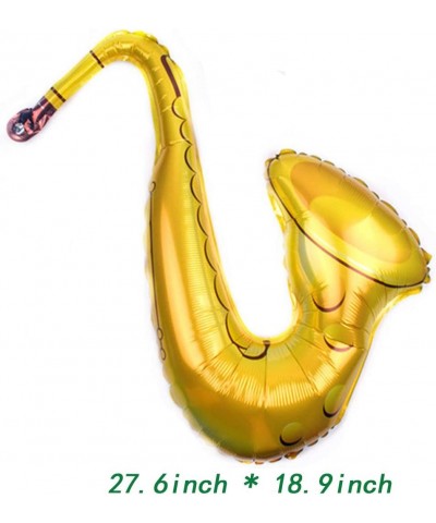 2 PCS Saxophone Foil Balloons for Kids Music Themed Party Children Birthday Party Baby Shower Wedding Party Decorations $17.1...