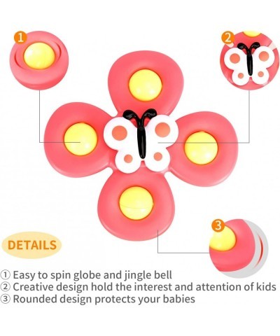 3PCS Suction cup spinner toys for 1 2 Year old boys|Spinning top baby toys 12-18 months|First birthday baby gifts for 1 Year ...