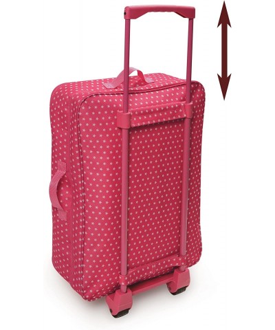 Double Trolley Doll Carrier with Two Sleeping Bags and Pillows (fits18 inch Dolls) Pink/White $63.04 Doll Accessories