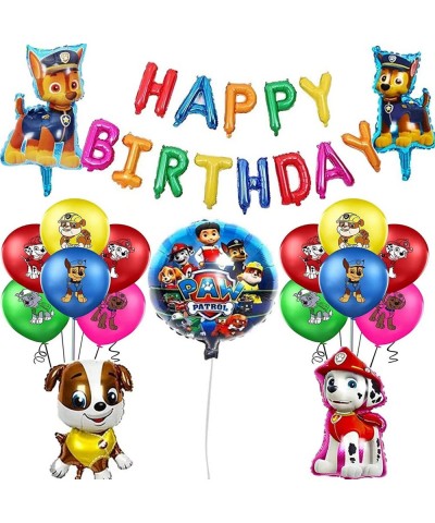 Dog Patrol Party Supplies Dog Patrol Birthday Party Ballons Set Dog Party Balloon Dog Patrol Party Supplies for Kids Party De...