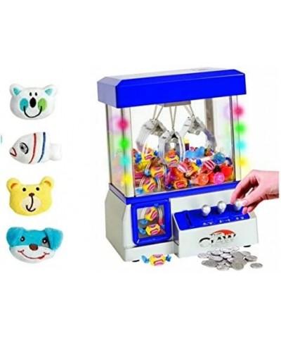 Claw Game Machine-Kids Mini Arcade Grabber- Toy Candy Dispenser Crane Toy Great Gift for Birthday & Christmas -with LED Light...