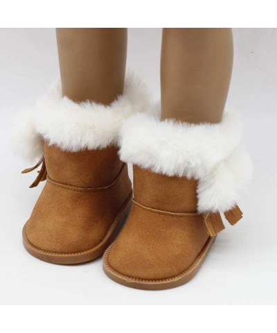 18'' American Dolls Shoes Snow Boots American Doll Accessories (Brown) $17.06 Doll Accessories