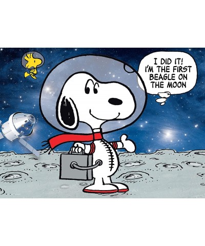 Peanuts Space - Moon Beagle - 100 Piece Jigsaw Puzzle $16.80 Jigsaw Puzzles