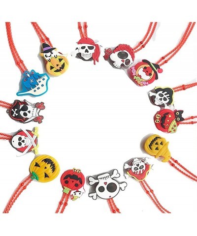 Halloween LED Light Up Neckalce for Kids Adults Flashing Necklace Birthday Party Favors Blinking Soft Rubber Decorations Asso...