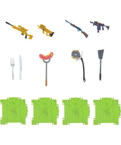 Squad Mode Tomatotown Legends 4-Figure Pack Series 6 Including Weapons Harvesting Tools Building Materials Stands and More $5...