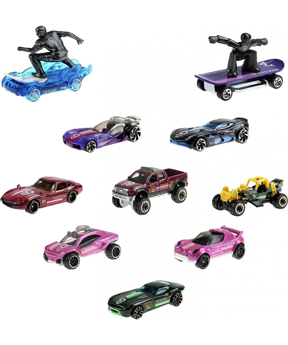 Tokyo 2020 Olympics 10 Castings In 1 Pack Features 1:64 Scale Cars With Popular Sports Themes Treasure Hunt Car Collectible A...