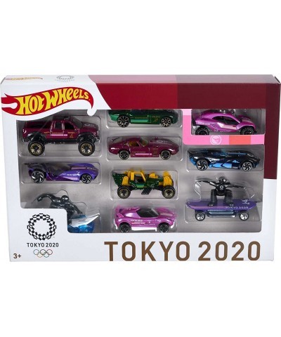 Tokyo 2020 Olympics 10 Castings In 1 Pack Features 1:64 Scale Cars With Popular Sports Themes Treasure Hunt Car Collectible A...