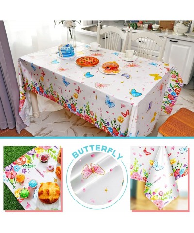 Butterfly Party Decorations Butterfly Birthday Tablecloth Rectangle Watercolor Tablecloth Butterfly Table Cover Summer Themed...