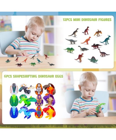 Dinosaur Party Favors for Kids 54Pcs Dinosaur Birthday Party Supplies with Dino Egg Dino Figures Keychains Rings Stamp for Ca...