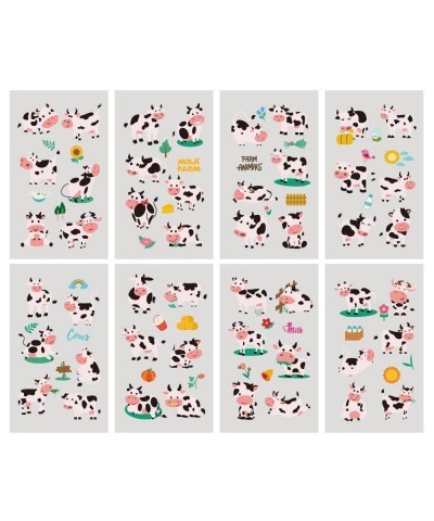 24 Sheets Cow Temporary Tattoos Birthday Decorations Cow Party Favors $17.48 Kids' Party Favor Sets