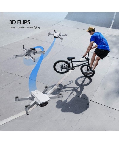 D25 Drone with Camera for Adults 4K UHD FPV Quadcopter Foldable for Beginners with Optical Flow Positioning Headless Mode Han...