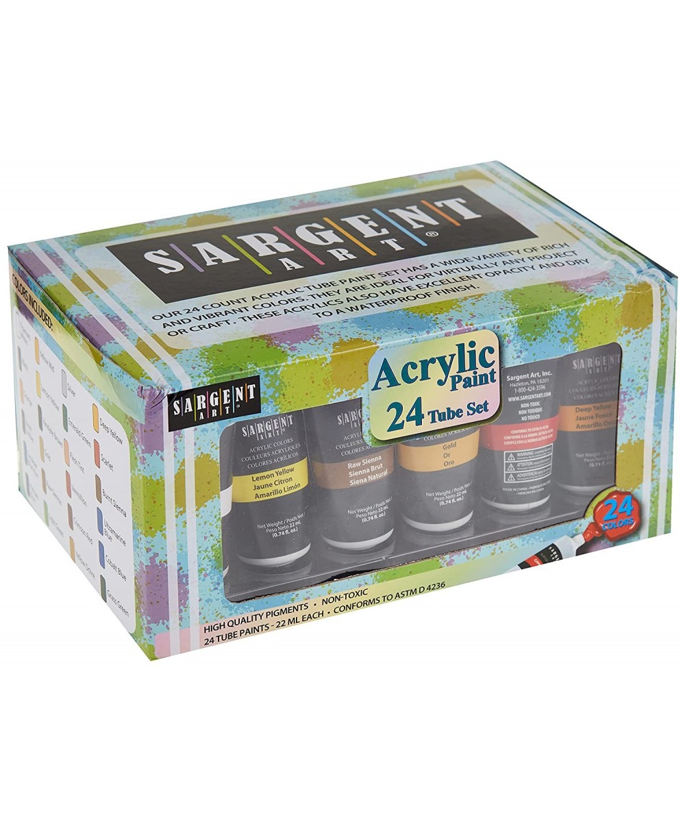 Acrylic Paint Tubes 22ml Set of 24 $36.97 Kids' Drawing & Writing Boards