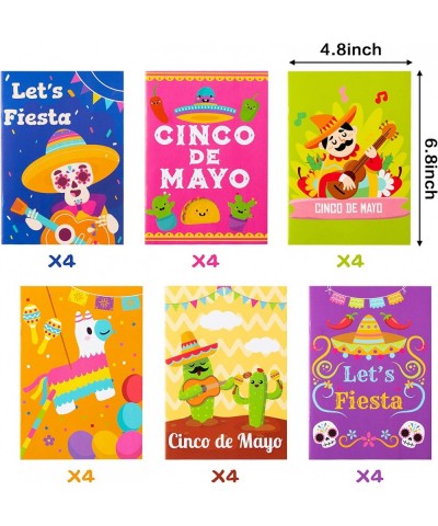 24pcs Mexican Fiesta Coloring Books for Kids Mexico Color Booklet Party Favor Supplies for Cinco De Mayo Party DIY Art Color ...