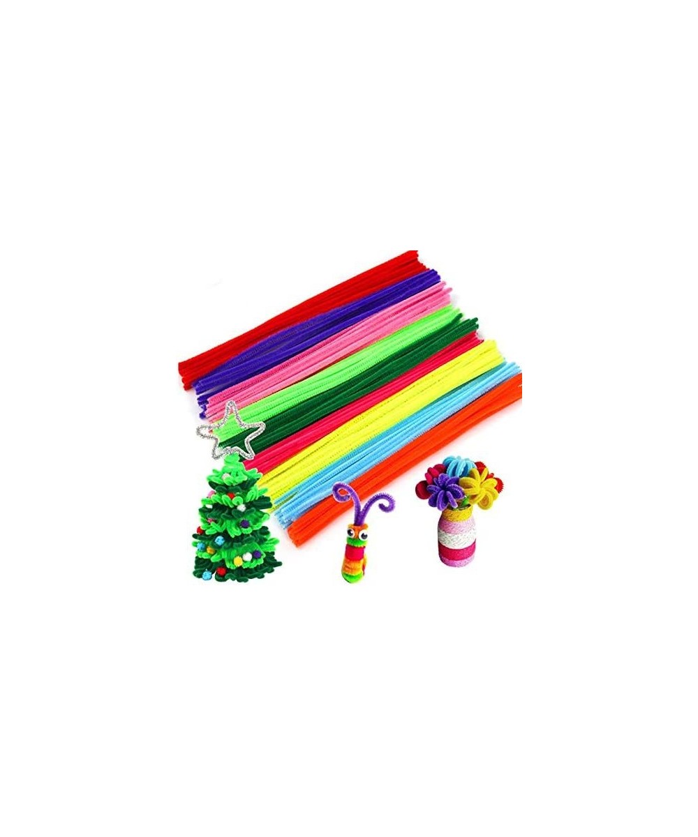 Chenille Stems Pipe Cleaners 200pcs Multicolour Handmade DIY Art Craft Material Creativity Handicraft $35.64 Kids' Drawing & ...