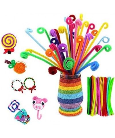 Chenille Stems Pipe Cleaners 200pcs Multicolour Handmade DIY Art Craft Material Creativity Handicraft $35.64 Kids' Drawing & ...