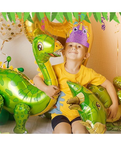 24 Pcs Dinosaur Birthday Party Hats for Kids Dinosaur Headbands Dinosaur Paper Party Crown for Boys Girls Dinosaur Theme Deco...