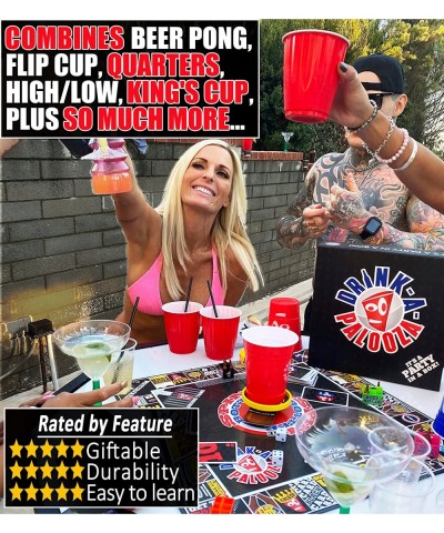 Board Games: Party Drinking Games for Adults - Game Night Party Games | Fun Adult Beer Games Gift with Beer Pong + Flip Cup +...