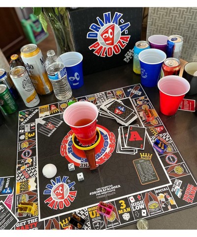 Board Games: Party Drinking Games for Adults - Game Night Party Games | Fun Adult Beer Games Gift with Beer Pong + Flip Cup +...