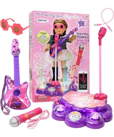 Interacting Karaoke Sing-Along Performance Stage Perfect for 18" Dolls $62.38 Doll Playsets