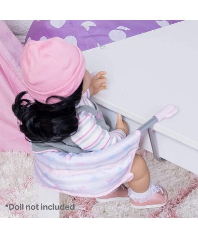 Baby Doll Feeding Seat in Classic Pastel Pink Fits Up to 20 Inch Baby Doll $24.68 Doll Accessories