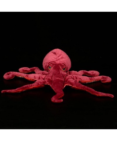 Octopus Plush Toy - Red Octopus Realistic Stuffed Animal Soft Plush Stuffed Animal 20 Inch Realistic Toy Stuffed PP Cotton Gi...