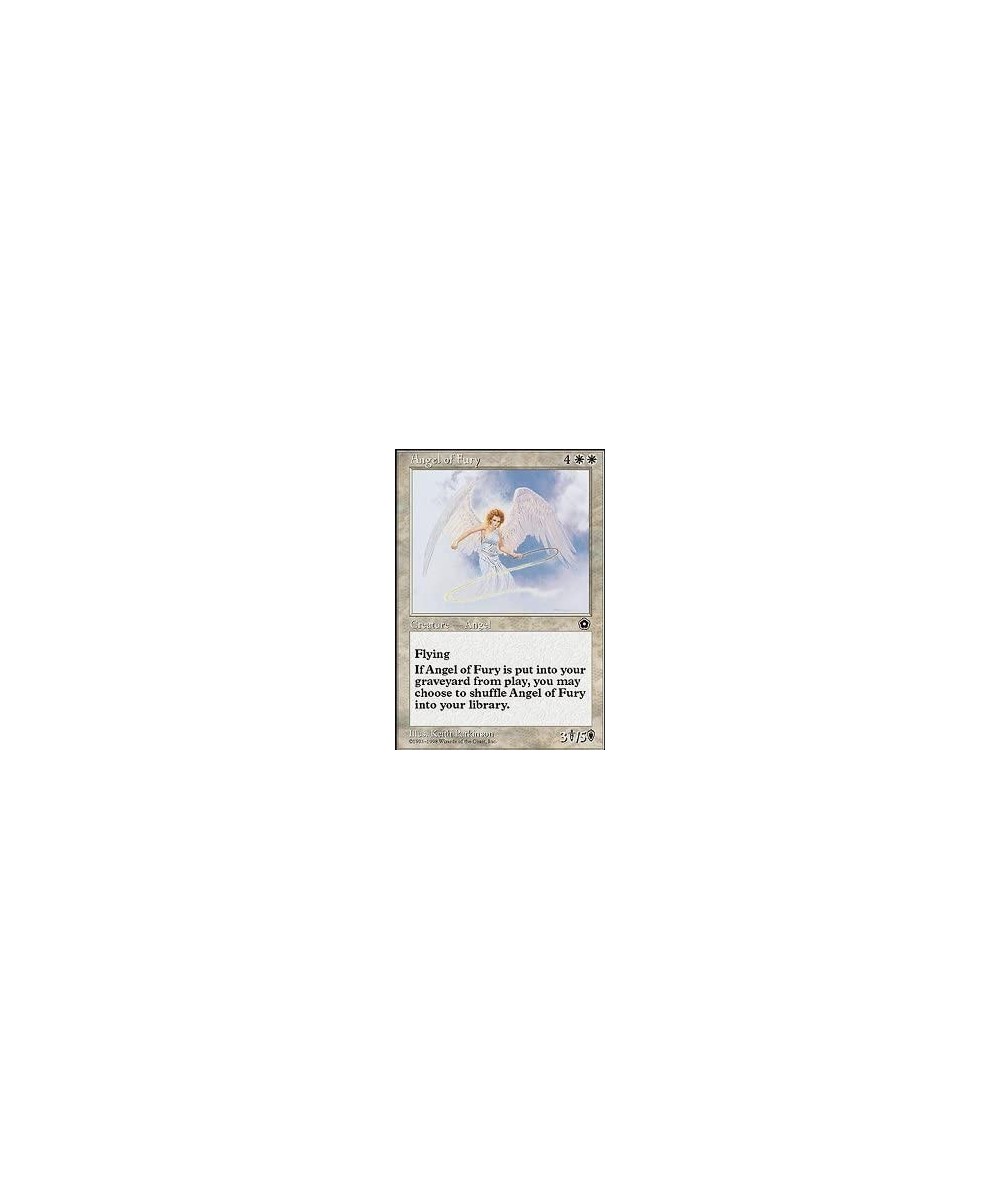 Angel of Fury - Portal Second Age $16.21 Card Games