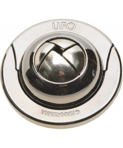 UFO Hanayama Brain Teaser Puzzle New 2019 Release Level 4 Difficulty Rating RED Velveteen Drawstring Pouch Bundled $32.54 Bra...