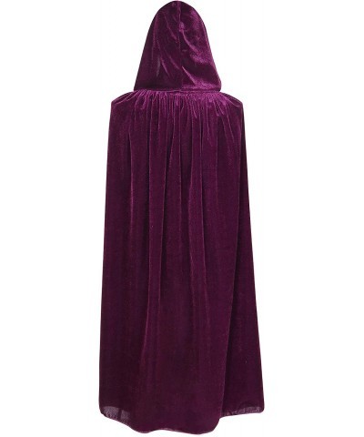 Kids Hooded Velvet Cloak Halloween Christmas Cosplay Fancy Cape $25.65 Kids' Costumes