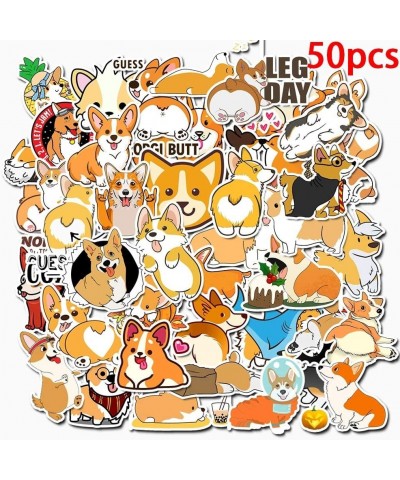 Cute Dog Stickers for Kids 50 PCS Waterproof Laptop Sticker Pack Vinyl Stickers for Car Cup Computer Guitar Skateboard Luggag...