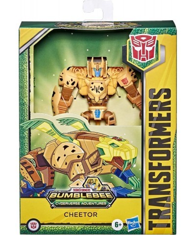 Bumblebee Cyberverse Adventures Toys Deluxe Class Cheetor Action Figure Saber Strike Action Attack 5-inch $49.00 Action Figures